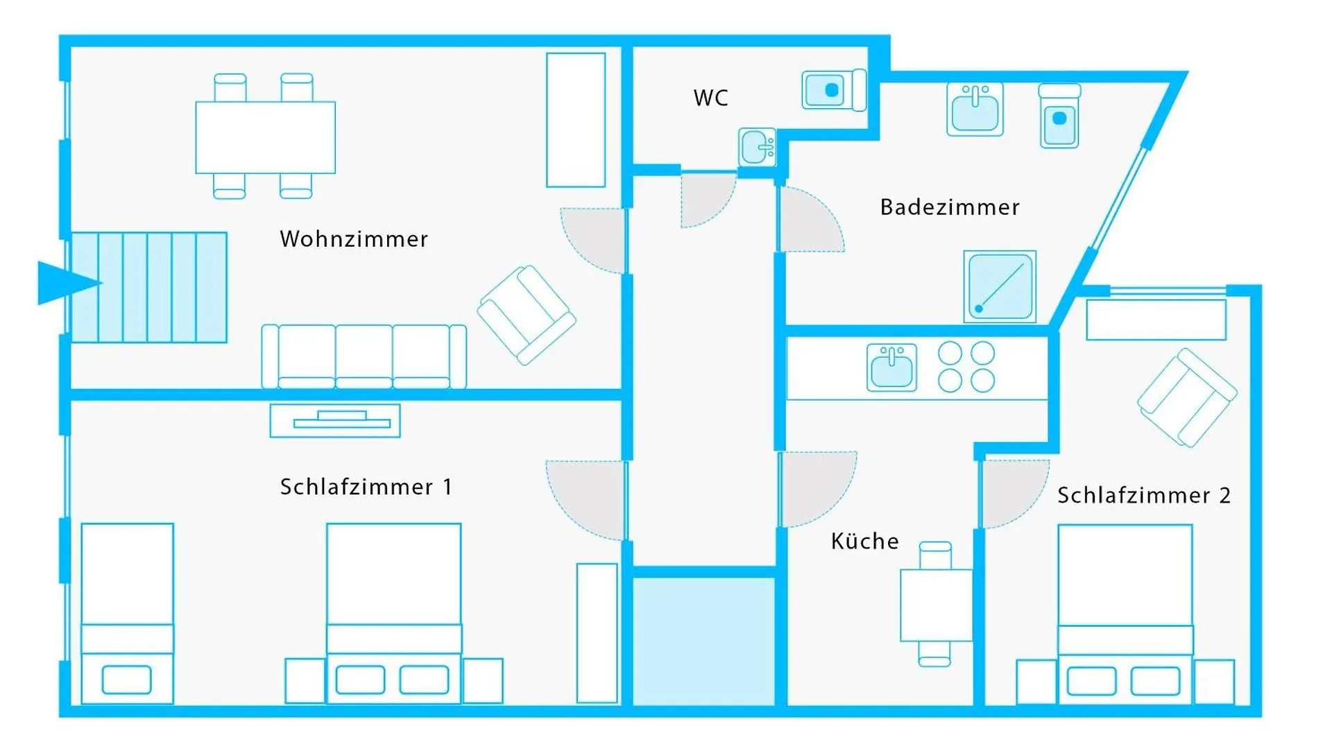 The Lachmann Vh, 2Br One Living Room Up To 7 People Berlin Apartment